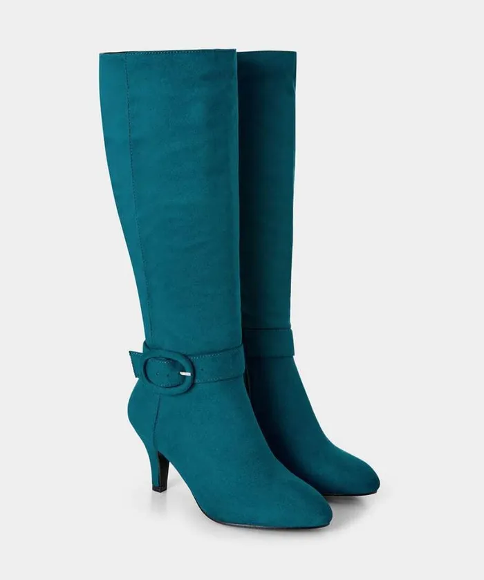 Joe Browns Shoes Sandals and Boots Women Walk This Way Buckle Boots Teal