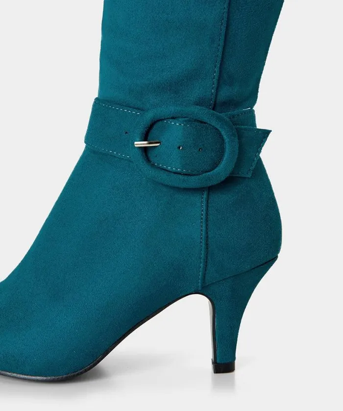 Joe Browns Shoes Sandals and Boots Women Walk This Way Buckle Boots Teal