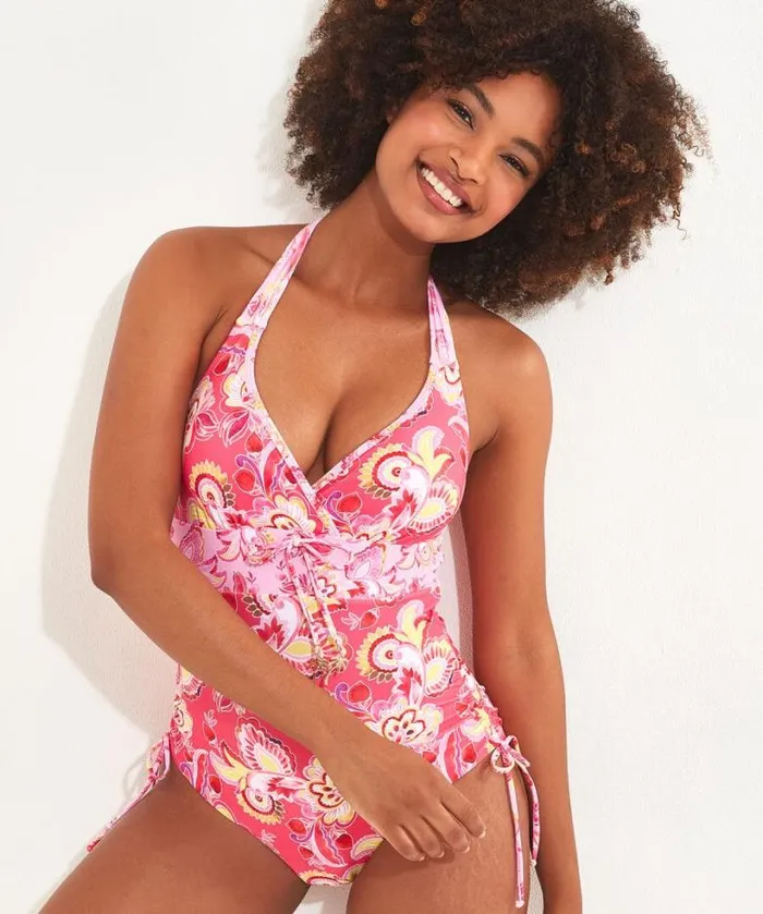 Joe Browns Swimwear Women Malibu Beach Swimsuit Pink Multi