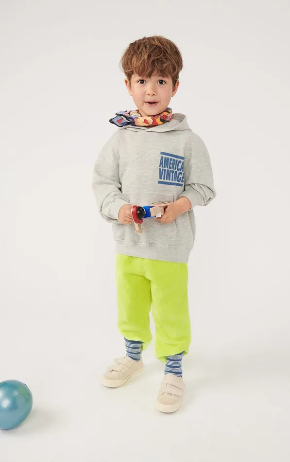 Joggers Bobypark Neon Yellow Kids American Vintage Joggers
