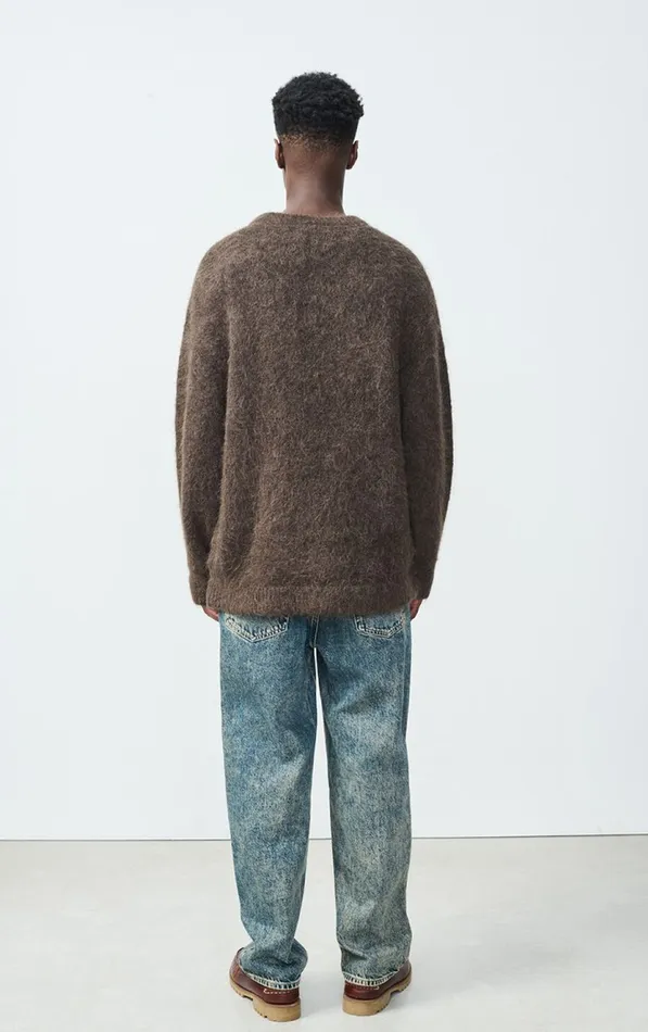 Jumper Nuny Melange Bear Men American Vintage Jumpers and Cardigans Jumper Nuny Melange Bear Men American Vintage Jumpers and Cardigans