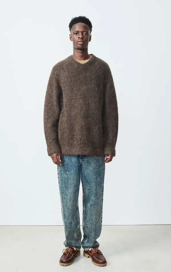 Jumper Nuny Melange Bear Men American Vintage Jumpers and Cardigans Jumper Nuny Melange Bear Men American Vintage Jumpers and Cardigans