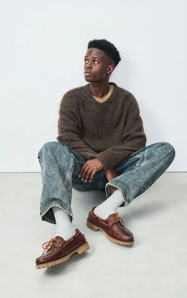 Jumper Nuny Melange Bear Men American Vintage Jumpers and Cardigans Jumper Nuny Melange Bear Men American Vintage Jumpers and Cardigans