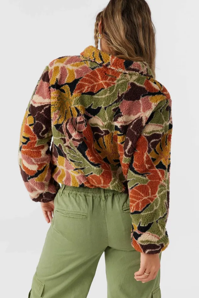 KACEY HIGH PILE FLEECE PULLOVER Multi Clr Women O039NEILL Clothing