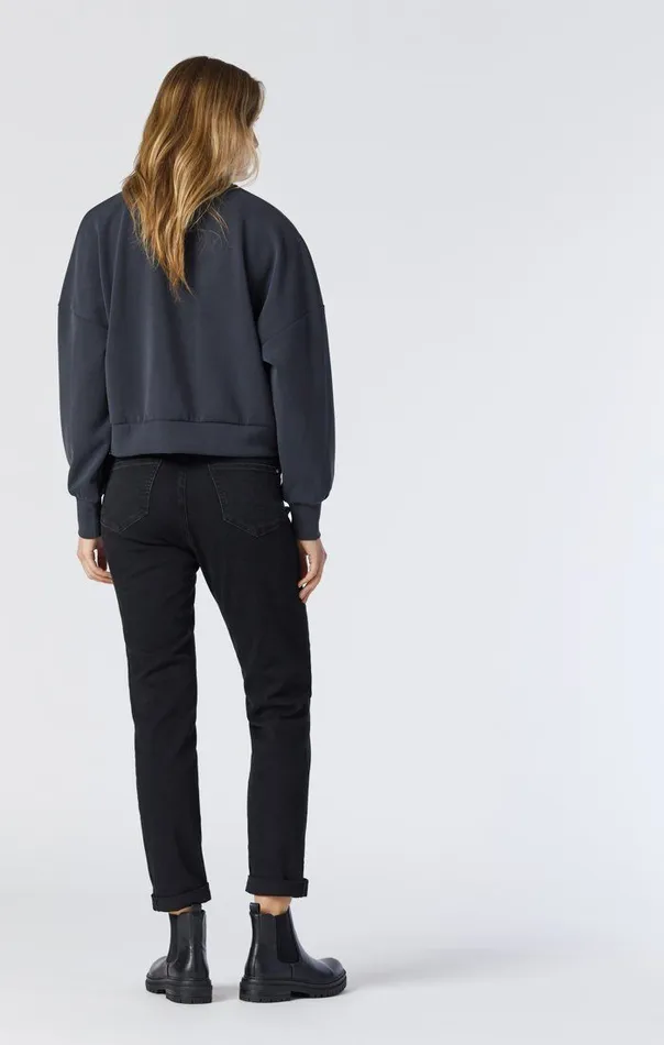 Kathleen High Rise Slim Boyfriend In Black Feather Blue Women Mavi Jeans Denim Kathleen High Rise Slim Boyfriend In Black Feather Blue Women Mavi Jeans Denim