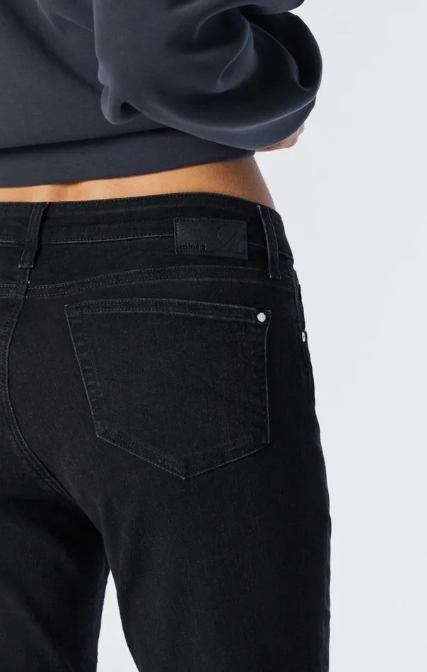 Kathleen High Rise Slim Boyfriend In Black Feather Blue Women Mavi Jeans Denim Kathleen High Rise Slim Boyfriend In Black Feather Blue Women Mavi Jeans Denim