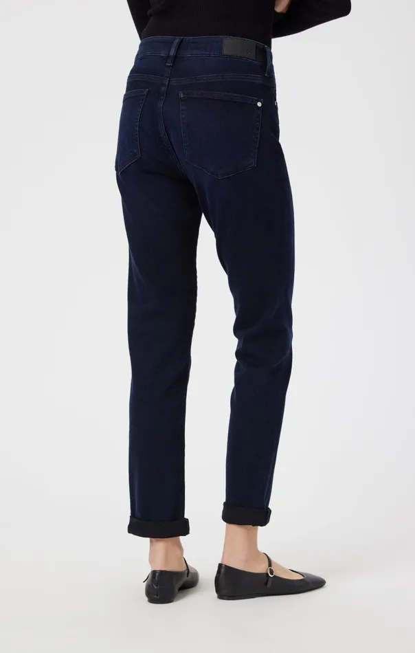 Kathleen Slim Boyfriend In Midnight Feather Blue Women Mavi Jeans Denim Kathleen Slim Boyfriend In Midnight Feather Blue Women Mavi Jeans Denim