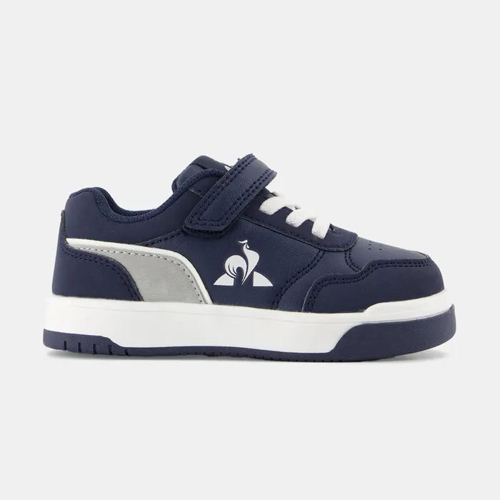 Kids Le Coq Sportif Baby And Toddler CHAUSSURES BB Shoes LCS COURT BREAKER INF Kids Moonlit Oceansilver Kids Le Coq Sportif Baby And Toddler CHAUSSURES BB Shoes LCS COURT BREAKER INF Kids Moonlit Oceansilver