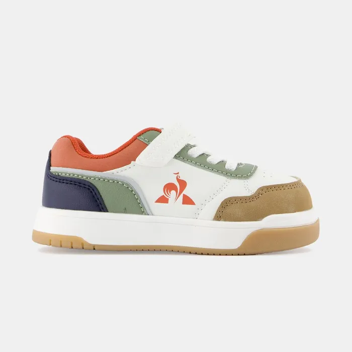 Kids Le Coq Sportif Baby And Toddler CHAUSSURES BB Shoes LCS COURT BREAKER INF Kids Optical Whiteorange Kids Le Coq Sportif Baby And Toddler CHAUSSURES BB Shoes LCS COURT BREAKER INF Kids Optical Whiteorange