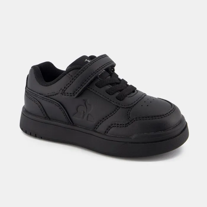 Kids Le Coq Sportif Baby And Toddler CHAUSSURES BB Shoes LCS COURT BREAKER INF Kids Triple Black