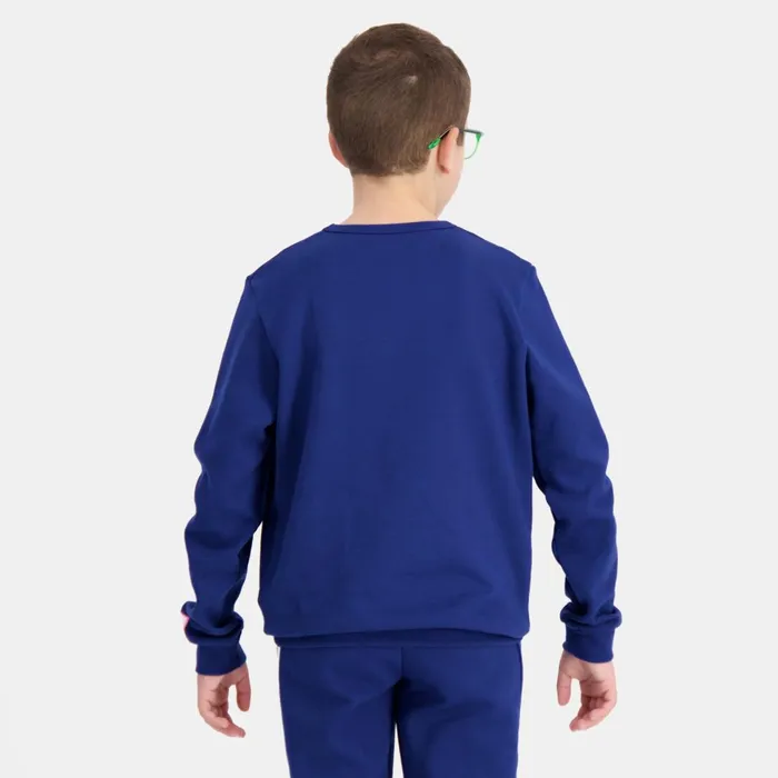 Kids Le Coq Sportif Sweatshirts And Hoodies Paris 2024 RoundNeck Sweatshirtshirt Kids