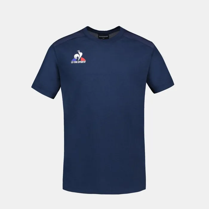 Kids Le Coq Sportif Tshirts Tennis TShirt Kids Dress Blues