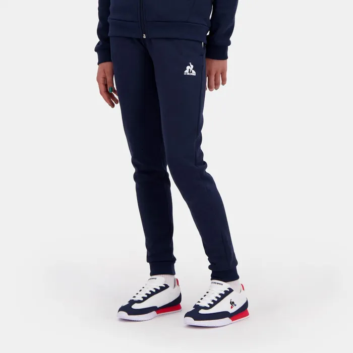 Kids Le Coq Sportif Trousers Essentiels Trousers Slim Kids Dress Blues Kids Le Coq Sportif Trousers Essentiels Trousers Slim Kids Dress Blues