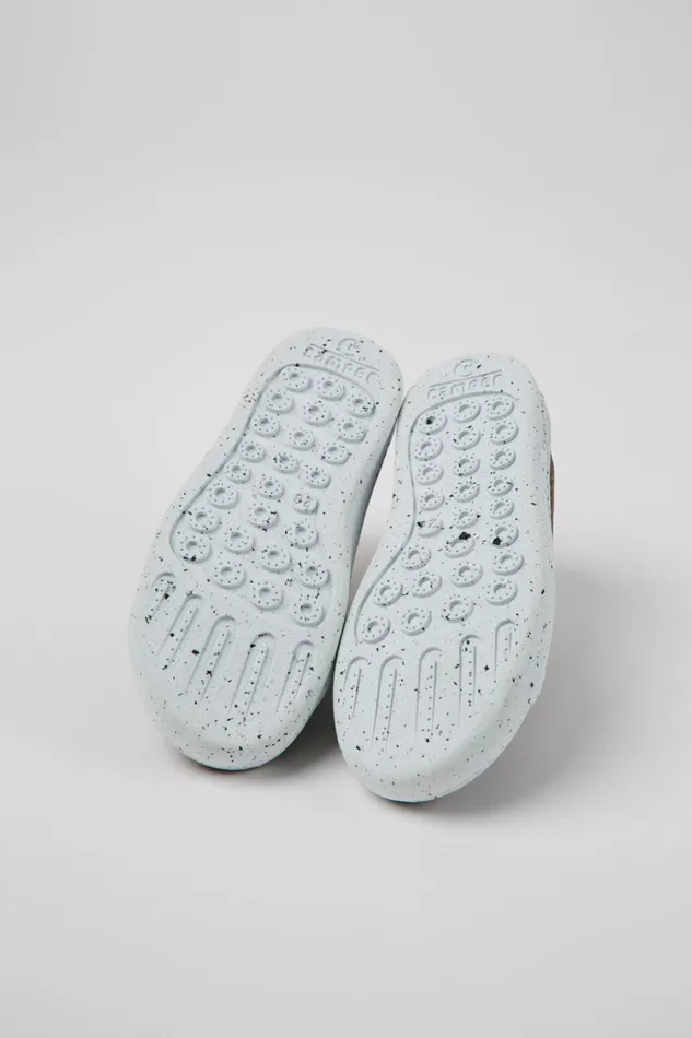 Kids Peu Touring Green Textile Shoes For Kids Camper Casual Shoes Kids Peu Touring Green Textile Shoes For Kids Camper Casual Shoes