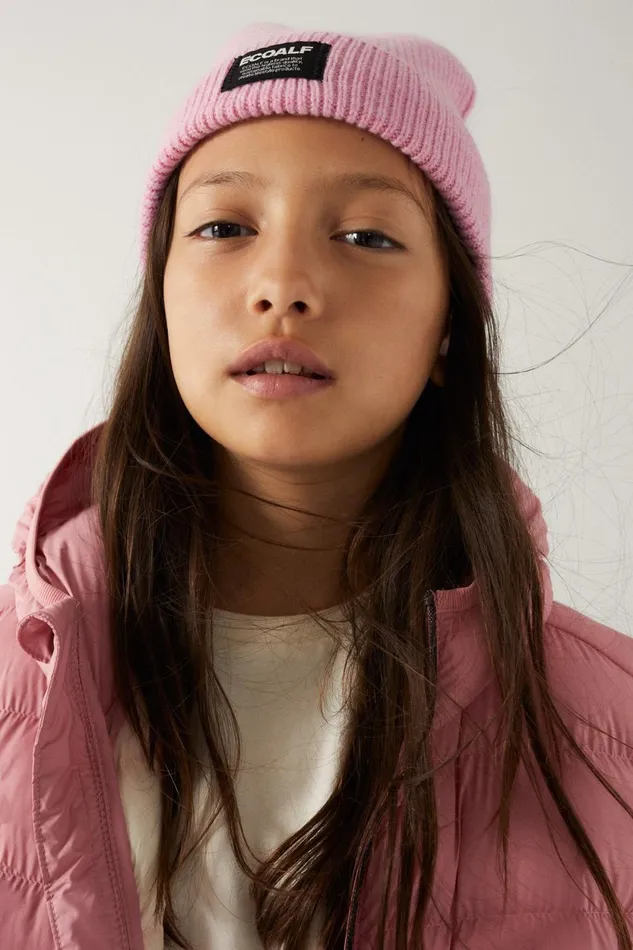 Kids Pink Asp Coat Ecoalf Coats And Jackets