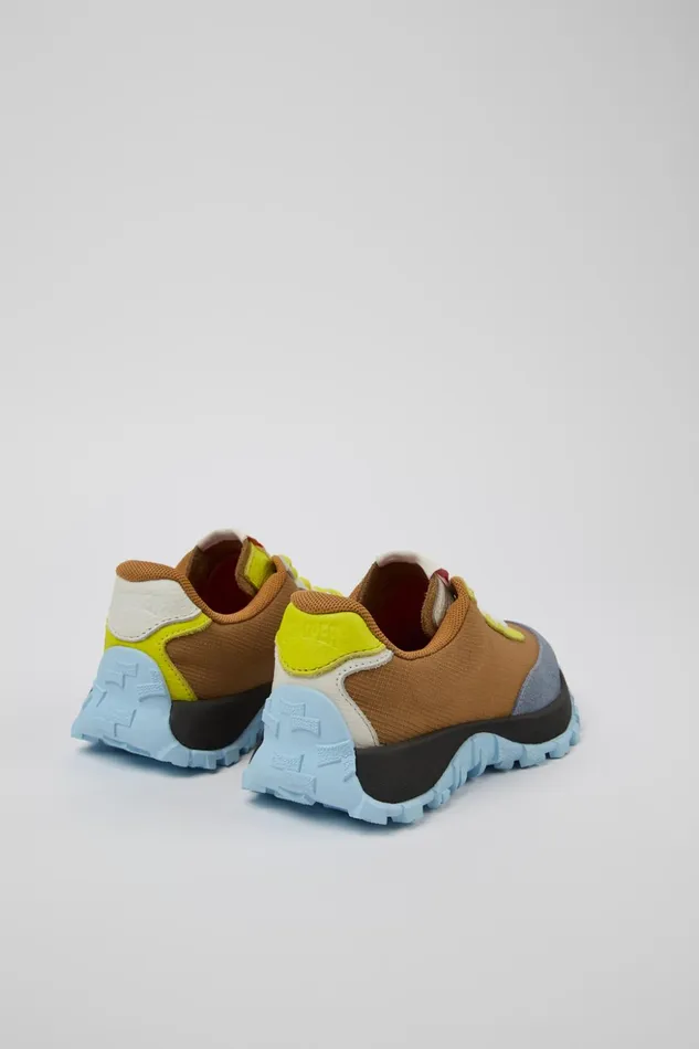 Kids Twins Multicolor Leather And Textile Sneaker For Kids Camper Sneakers Kids Twins Multicolor Leather And Textile Sneaker For Kids Camper Sneakers