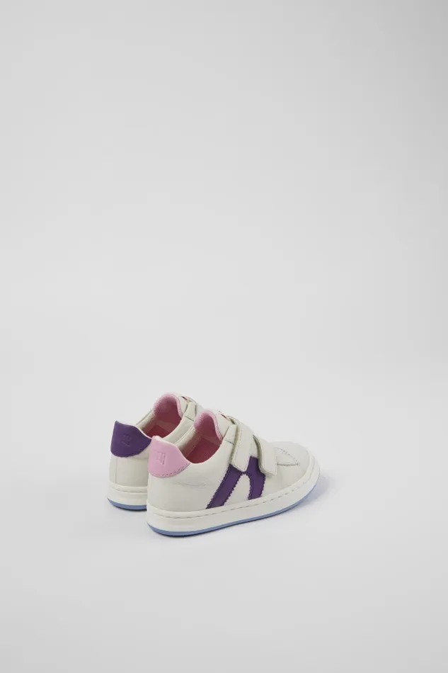 Kids Twins White Leather Sneaker Camper Sneakers Kids Twins White Leather Sneaker Camper Sneakers