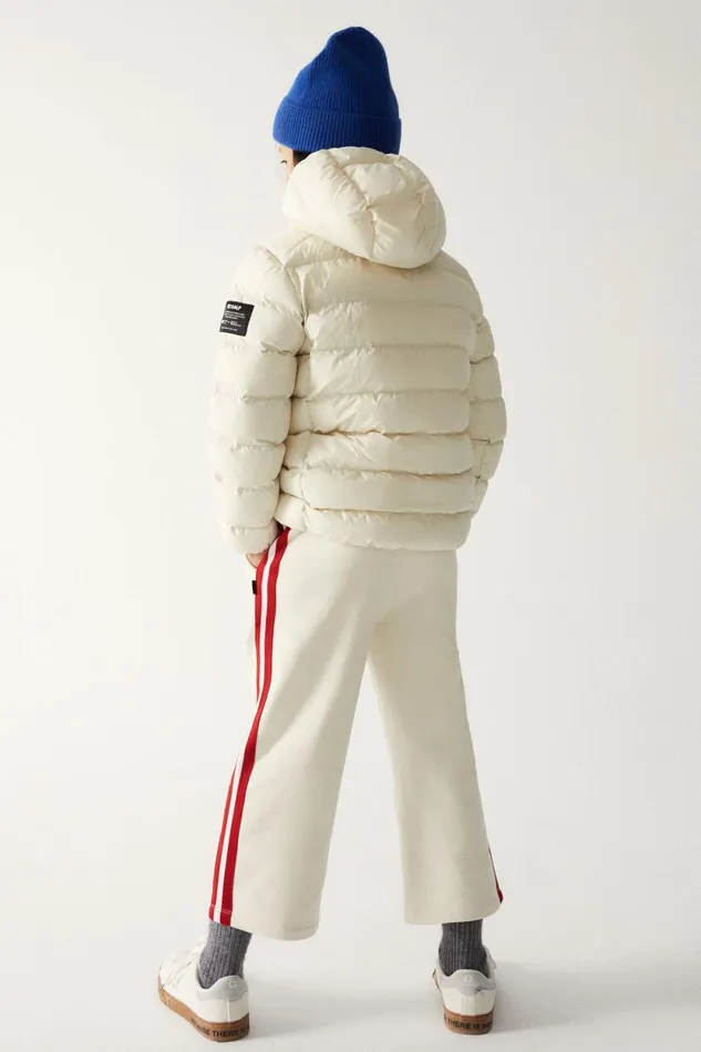 Kids White Asp Coat Ecoalf Coats And Jackets