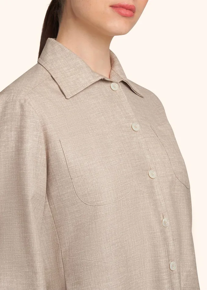 Kiton Blouses And Shirts SHIRT VIRGIN WOOL 8211 Women Kiton Blouses And Shirts SHIRT VIRGIN WOOL 8211 Women