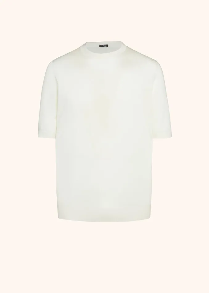 Kiton Knitwear JERSEY ROUND NECK Silk 8211 Men