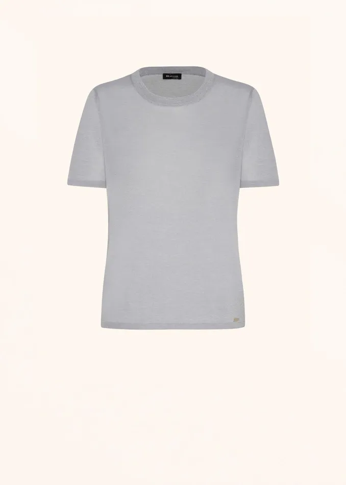 Kiton Knitwear JERSEY ROUNDNECK SILK 8211 Women