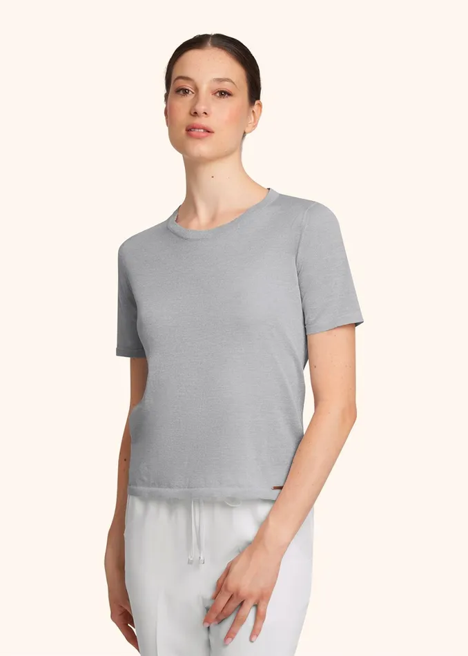 Kiton Knitwear JERSEY ROUNDNECK SILK 8211 Women Kiton Knitwear JERSEY ROUNDNECK SILK 8211 Women