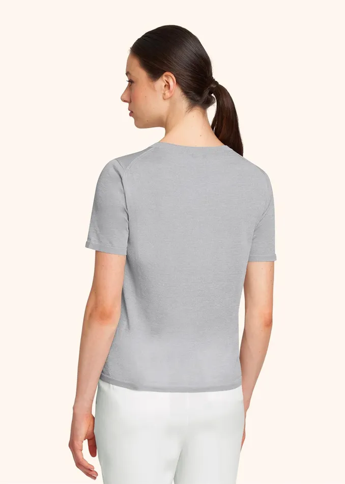 Kiton Knitwear JERSEY ROUNDNECK SILK 8211 Women Kiton Knitwear JERSEY ROUNDNECK SILK 8211 Women