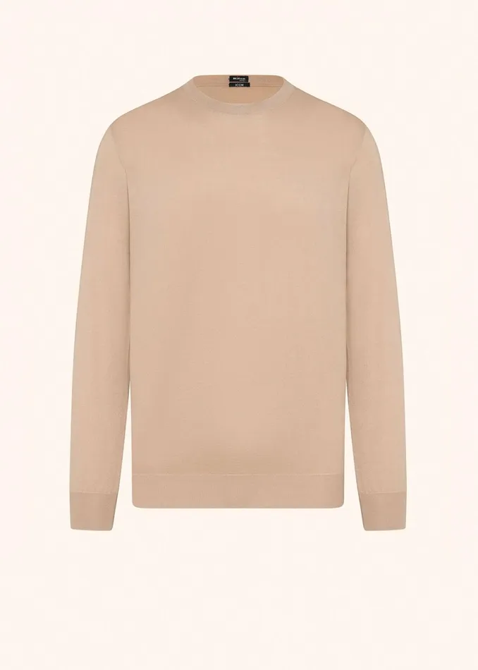 Kiton Knitwear SWEATER ROUNDNECK COTTON 8211 Men
