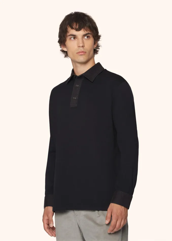 Kiton Polo And TShirts MONOCHROME JERSEY POLO SHIRT 8211 Men Kiton Polo And TShirts MONOCHROME JERSEY POLO SHIRT 8211 Men