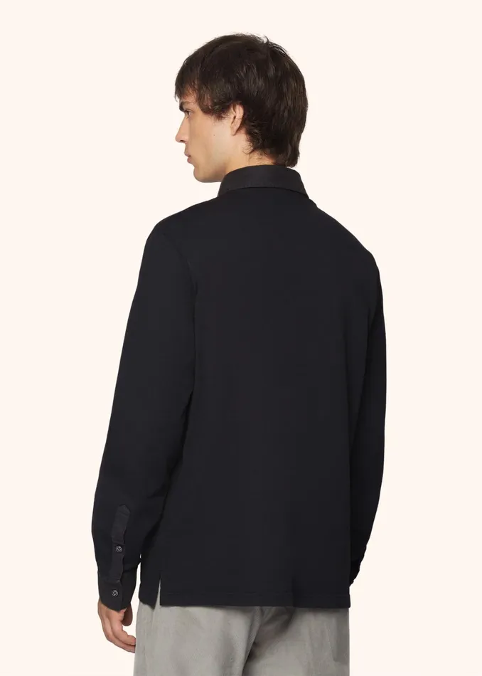 Kiton Polo And TShirts MONOCHROME JERSEY POLO SHIRT 8211 Men Kiton Polo And TShirts MONOCHROME JERSEY POLO SHIRT 8211 Men