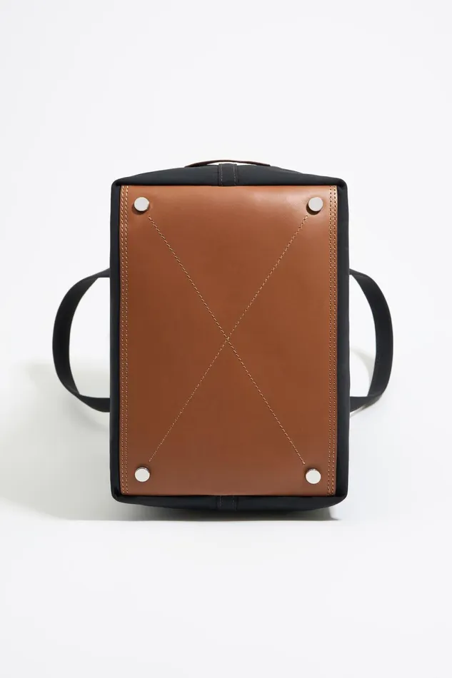 Large Anthracite Gabardine Chihuahua Bag Antracithe Women Bimba Y Lola Crossbody Bags