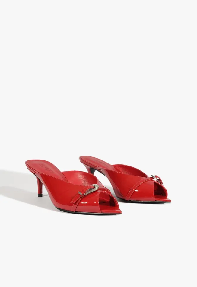 Lena Mule Pump Scarlet Women Schutz Shoes
