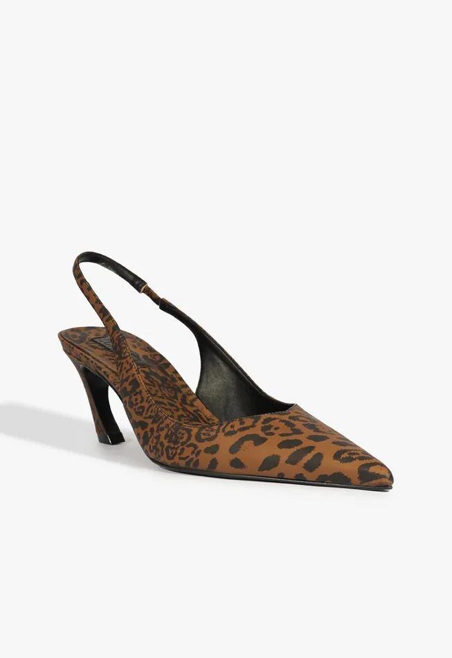 Lexi Sling Mid Pump Animal Print Women Schutz Shoes Lexi Sling Mid Pump Animal Print Women Schutz Shoes