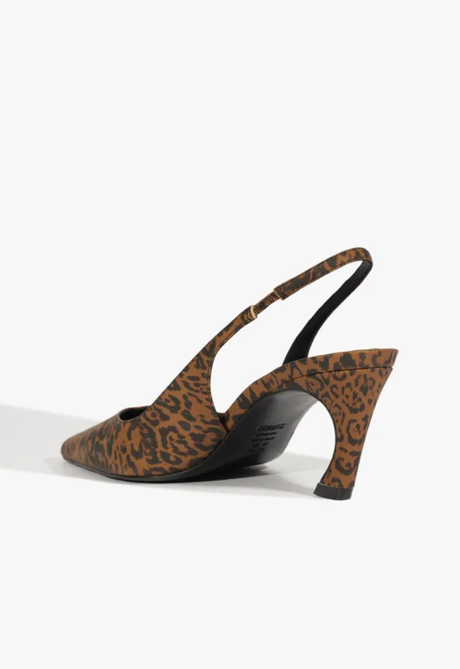 Lexi Sling Mid Pump Animal Print Women Schutz Shoes Lexi Sling Mid Pump Animal Print Women Schutz Shoes