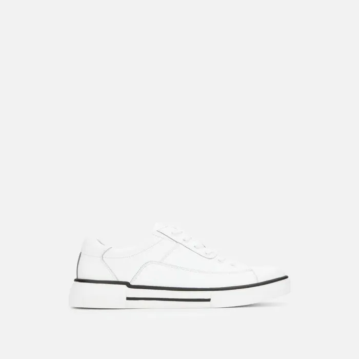 Liam Stripe Sneaker White Men Kenneth Cole Sneakers