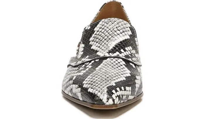 Loafers Women Franco Sarto Franco Artisan Loafer Alabaster Snake Faux Leather