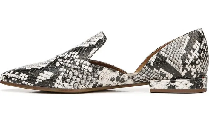 Loafers Women Franco Sarto Franco Artisan Loafer Alabaster Snake Faux Leather