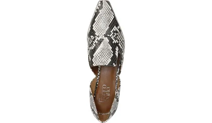 Loafers Women Franco Sarto Franco Artisan Loafer Alabaster Snake Faux Leather