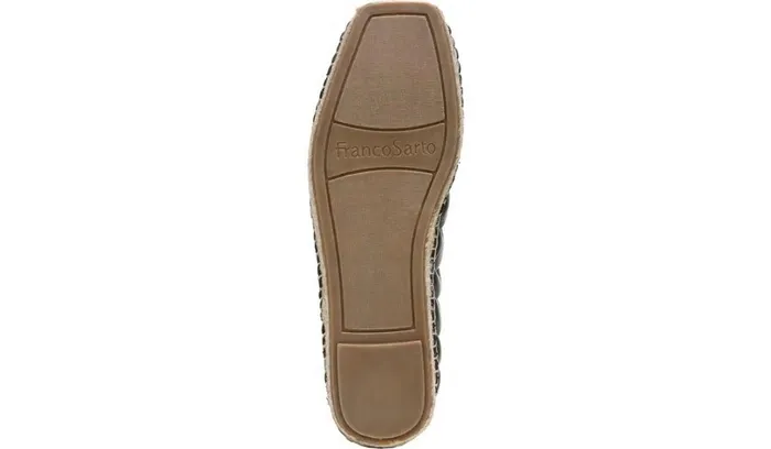 Loafers Women Franco Sarto Franco Kiya Slip On Black Leather