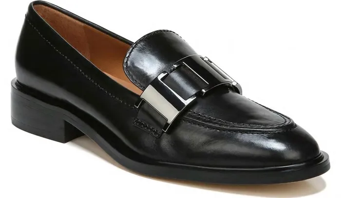 Loafers Women Franco Sarto Sarto Johana Loafer Black Leather