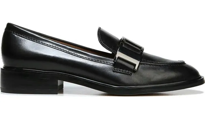 Loafers Women Franco Sarto Sarto Johana Loafer Black Leather