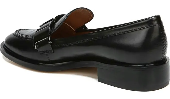 Loafers Women Franco Sarto Sarto Johana Loafer Black Leather