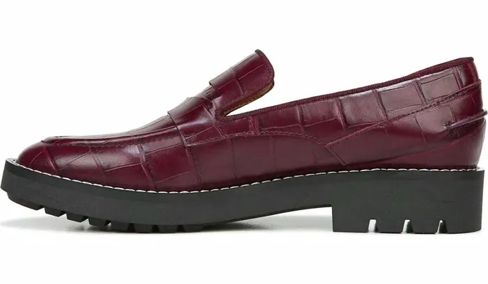 Loafers Women Franco Sarto Sarto Tivoli Loafer Burgundy Leather