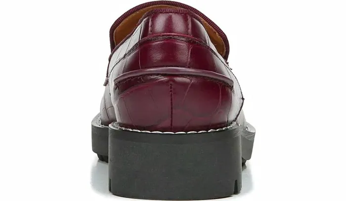 Loafers Women Franco Sarto Sarto Tivoli Loafer Burgundy Leather