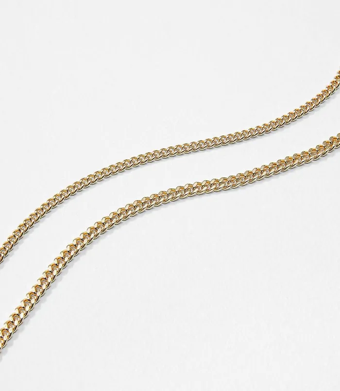 LOFT Chain Necklace Set Gold Women Jewelry