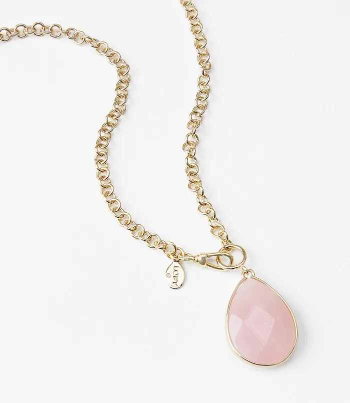 LOFT Pendant Statement Necklace Gold Women Jewelry