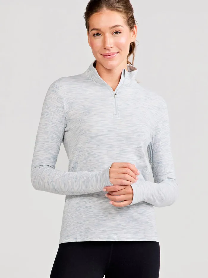 Long Sleeve TShirts Women Tasc Performance Recess Quarter Zip