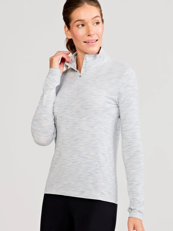 Long Sleeve TShirts Women Tasc Performance Recess Quarter Zip