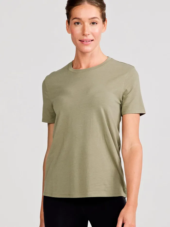 Lounge Women Tasc Performance All Day Short Sleeve TShirt