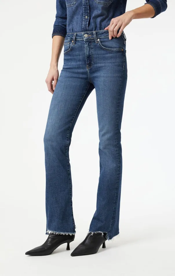 Maria Flare In Dark Vintage Flex Blue Women Mavi Jeans Denim Maria Flare In Dark Vintage Flex Blue Women Mavi Jeans Denim